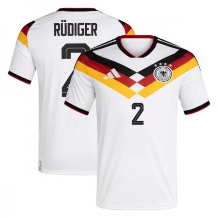 Tyskland Rudiger 2 Hjemme VM 2026 - Fodboldtrøjer (S/S)