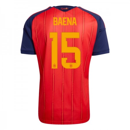Spanien Baena 15 Hjemme VM 2026 - Fodboldtrøjer (S/S)