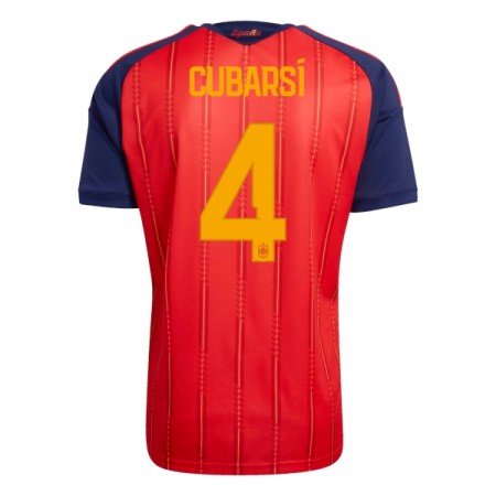 Spanien Cubarsi 4 Hjemme VM 2026 - Fodboldtrøjer (S/S)