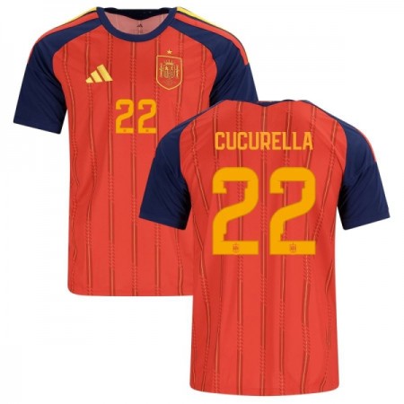 Spanien Cucurella 22 Hjemme VM 2026 - Fodboldtrøjer (S/S)