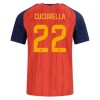 Spanien Cucurella 22 Hjemme VM 2026 - Fodboldtrøjer (S/S)