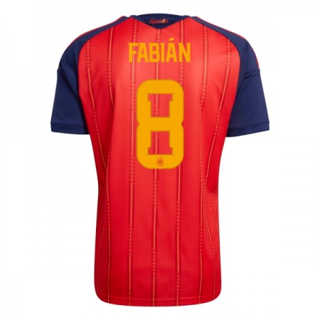 Spanien Fabian 8 Hjemme VM 2026 - Fodboldtrøjer (S/S)