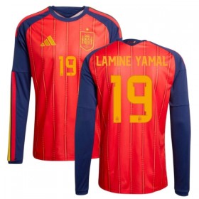 Spanien Lamine Yamal 19 Hjemme VM 2026 - Fodboldtrøjer (L/S)