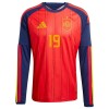 Spanien Lamine Yamal 19 Hjemme VM 2026 - Fodboldtrøjer (L/S)
