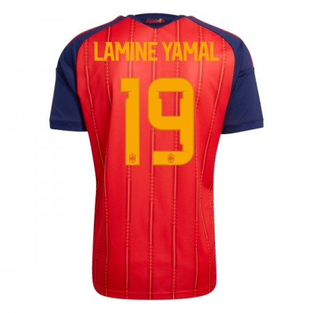 Spanien Lamine Yamal 19 Hjemme VM 2026 - Fodboldtrøjer (S/S)