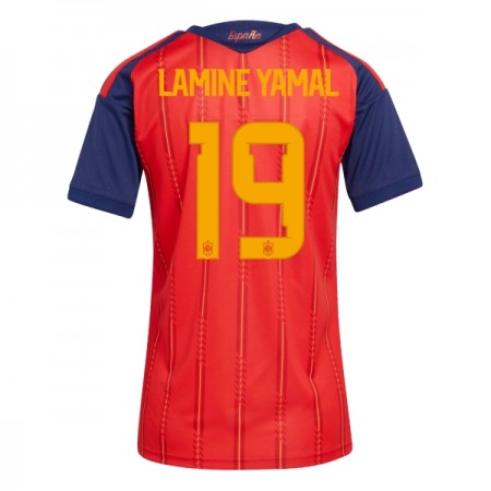 Spanien Lamine Yamal 19 Kvinde Hjemme VM 2026 - Fodboldtrøjer (S/S)