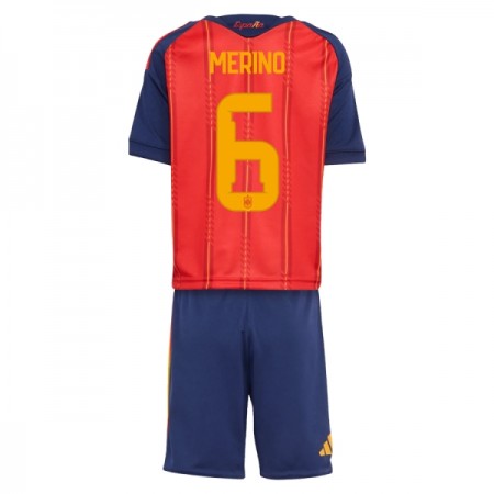 Spanien Merino 6 Børn Hjemme VM 2026 - Fodboldtrøjer (S/S)