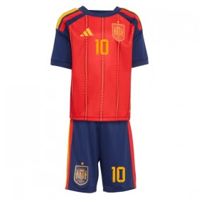 Spanien Olmo 10 Børn Hjemme VM 2026 - Fodboldtrøjer (S/S)