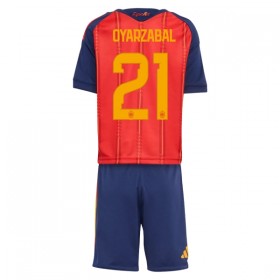 Spanien OYARZABAL 21 Børn Hjemme VM 2026 - Fodboldtrøjer (S/S)