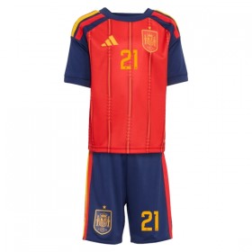 Spanien OYARZABAL 21 Børn Hjemme VM 2026 - Fodboldtrøjer (S/S)