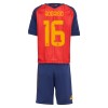 Spanien Rodrigo 16 Børn Hjemme VM 2026 - Fodboldtrøjer (S/S)