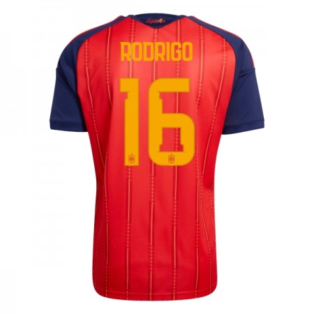 Spanien Rodrigo 16 Hjemme VM 2026 - Fodboldtrøjer (S/S)