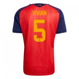 Spanien Vivian 5 Hjemme VM 2026 - Fodboldtrøjer (S/S)