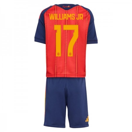 Spanien Williams JR 17 Børn Hjemme VM 2026 - Fodboldtrøjer (S/S)