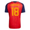 Spanien ZUBIMENDI 18 Hjemme VM 2026 - Fodboldtrøjer (S/S)