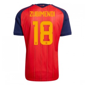 Spanien ZUBIMENDI 18 Hjemme VM 2026 - Fodboldtrøjer (S/S)