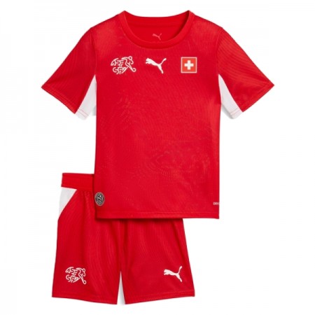 Schweiz Børn Hjemme VM 2026 - Fodboldtrøjer (S/S)