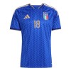 Italien Barella 18 Hjemme VM 2026 - Fodboldtrøjer (S/S)