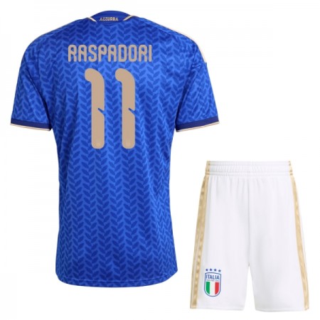 Italien Raspadori 11 Børn Hjemme VM 2026 - Fodboldtrøjer (S/S)