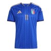 Italien Raspadori 11 Børn Hjemme VM 2026 - Fodboldtrøjer (S/S)