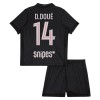 Paris Saint-Germain D. Doue 14 Jordan Børn Fjerde 2025-26 - Fodboldtrøjer (S/S)