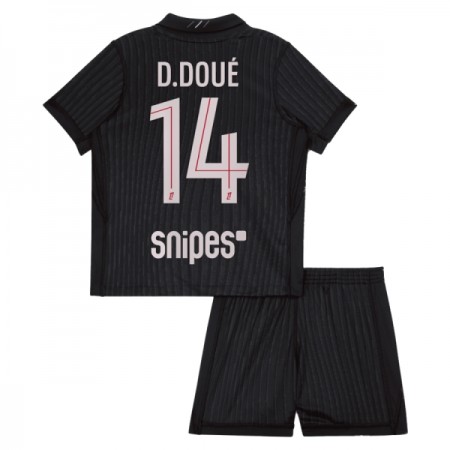 Paris Saint-Germain D. Doue 14 Jordan Børn Fjerde 2025-26 - Fodboldtrøjer (S/S)