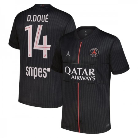 Paris Saint-Germain D. Doue 14 Jordan Fjerde 2025-26 - Fodboldtrøjer (S/S)