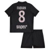 Paris Saint-Germain Fabian 8 Jordan Børn Fjerde 2025-26 - Fodboldtrøjer (S/S)