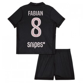 Paris Saint-Germain Fabian 8 Jordan Børn Fjerde 2025-26 - Fodboldtrøjer (S/S)
