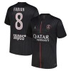 Paris Saint-Germain Fabian 8 Jordan Fjerde 2025-26 - Fodboldtrøjer (S/S)