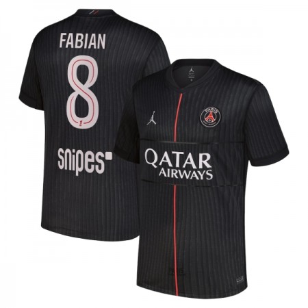 Paris Saint-Germain Fabian 8 Jordan Fjerde 2025-26 - Fodboldtrøjer (S/S)