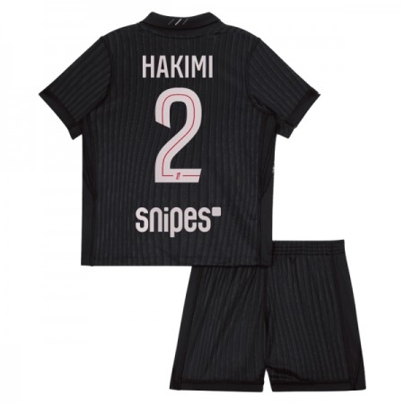 Paris Saint-Germain Hakimi 2 Jordan Børn Fjerde 2025-26 - Fodboldtrøjer (S/S)