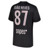Paris Saint-Germain Joao Neves 87 Jordan Fjerde 2025-26 - Fodboldtrøjer (S/S)