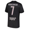 Paris Saint-Germain Kvaratskhelia 7 Jordan Fjerde 2025-26 - Fodboldtrøjer (S/S)