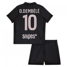 Paris Saint-Germain O. Dembele 10 Jordan Børn Fjerde 2025-26 - Fodboldtrøjer (S/S)