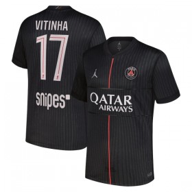Paris Saint-Germain Vitinha 17 Jordan Fjerde 2025-26 - Fodboldtrøjer (S/S)