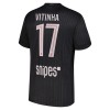 Paris Saint-Germain Vitinha 17 Jordan Fjerde 2025-26 - Fodboldtrøjer (S/S)