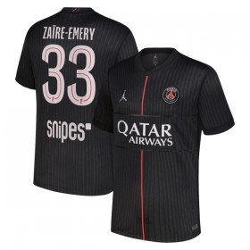 Paris Saint-Germain Zaire-Emery 33 Jordan Fjerde 2025-26 - Fodboldtrøjer (S/S)