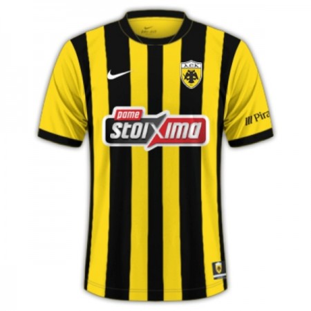 AEK Athens Hjemme 2025-26 - Fodboldtrøjer (S/S)