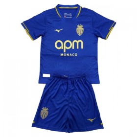 AS Monaco Børn Udebane 2025-26 - Fodboldtrøjer (S/S)