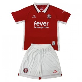 Bristol City Børn Hjemme 2025-26 - Fodboldtrøjer (S/S)