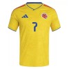 Colombia Luis Diaz 7 Hjemme VM 2026 - Fodboldtrøjer (S/S)