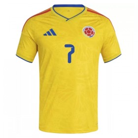 Colombia Luis Diaz 7 Hjemme VM 2026 - Fodboldtrøjer (S/S)