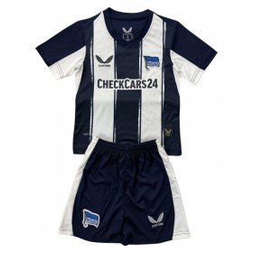 Hertha BSC Børn Hjemme 2025-26 - Fodboldtrøjer (S/S)