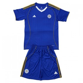 Leicester City Børn Hjemme 2025-26 - Fodboldtrøjer (S/S)