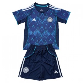 Leicester City Børn Udebane 2025-26 - Fodboldtrøjer (S/S)