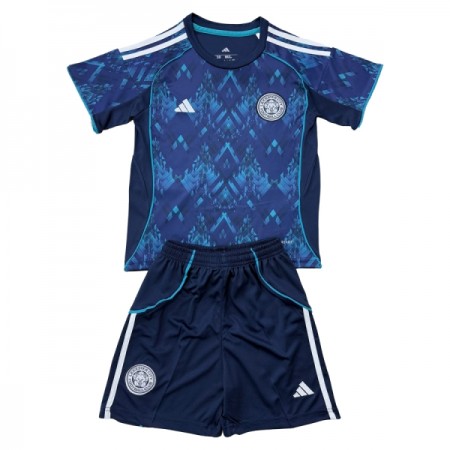 Leicester City Børn Udebane 2025-26 - Fodboldtrøjer (S/S)