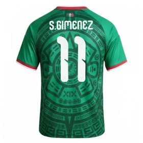 Mexico S.Gimenez 11 Hjemme VM 2026 - Fodboldtrøjer (S/S)
