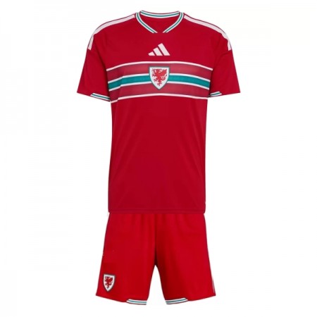 Wales Børn Hjemme VM 2026 - Fodboldtrøjer (S/S)