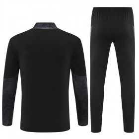 AC Milan Trænings Sweatshirt Dragt 2025-26 Sort Kvart-Zip
